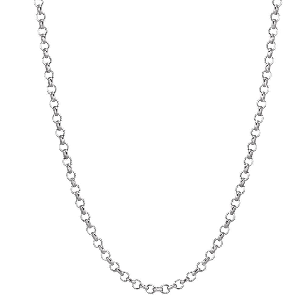 Chaînette Argent Rhodié 42 cm Ø2.2 mm