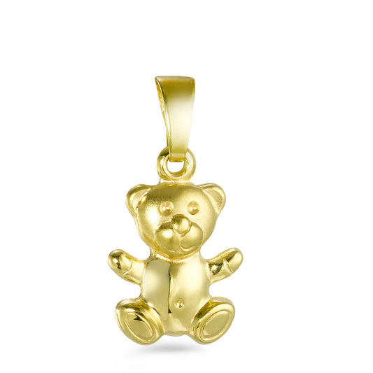 Anhänger 375/9 K Gelbgold Teddybär