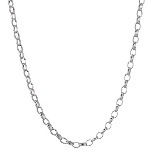 Chaînette Argent Rhodié 42 cm Ø3 mm