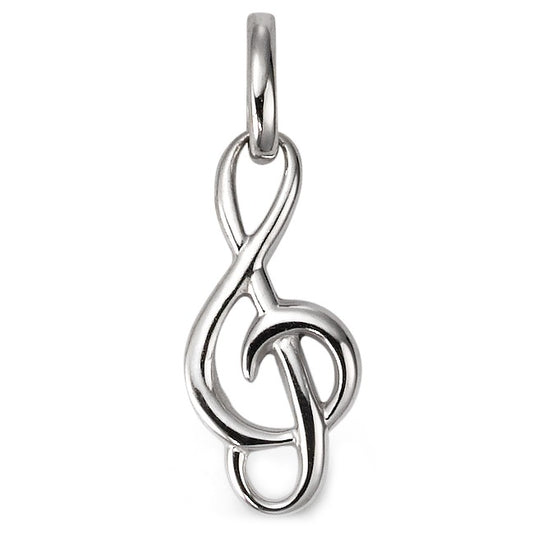 Ciondolo Oro bianco 375/9K Clef