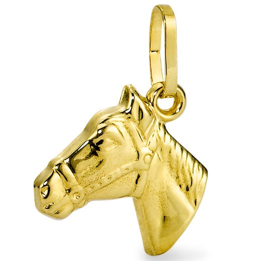 Ciondolo Oro giallo 375/9K Cavallo