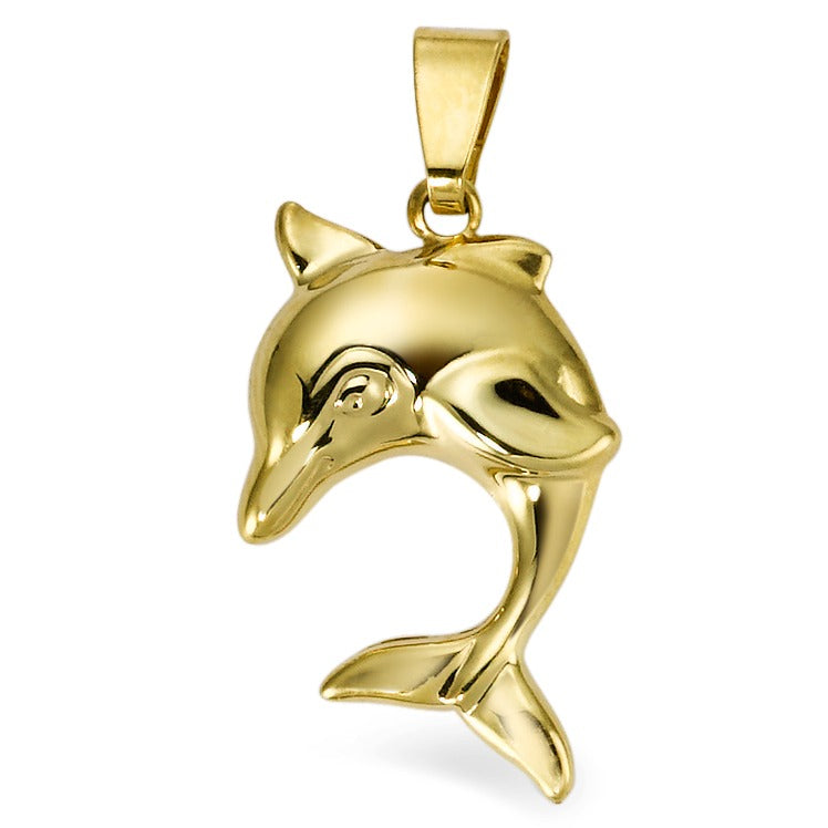 Pendentif Or jaune 9K Dauphin