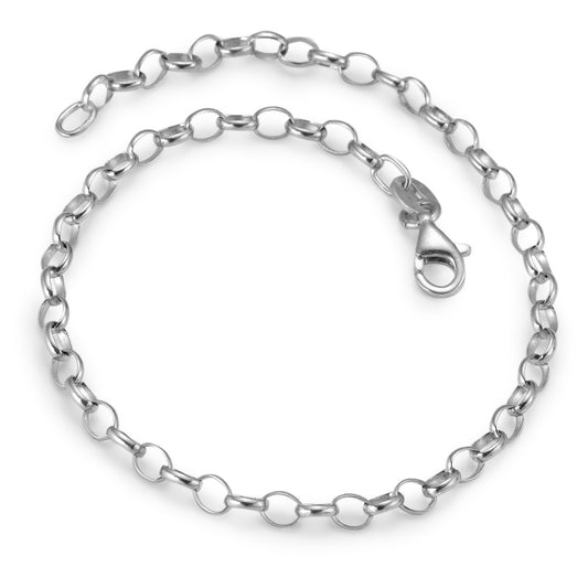 Bracciale Argento rodiato 19 cm