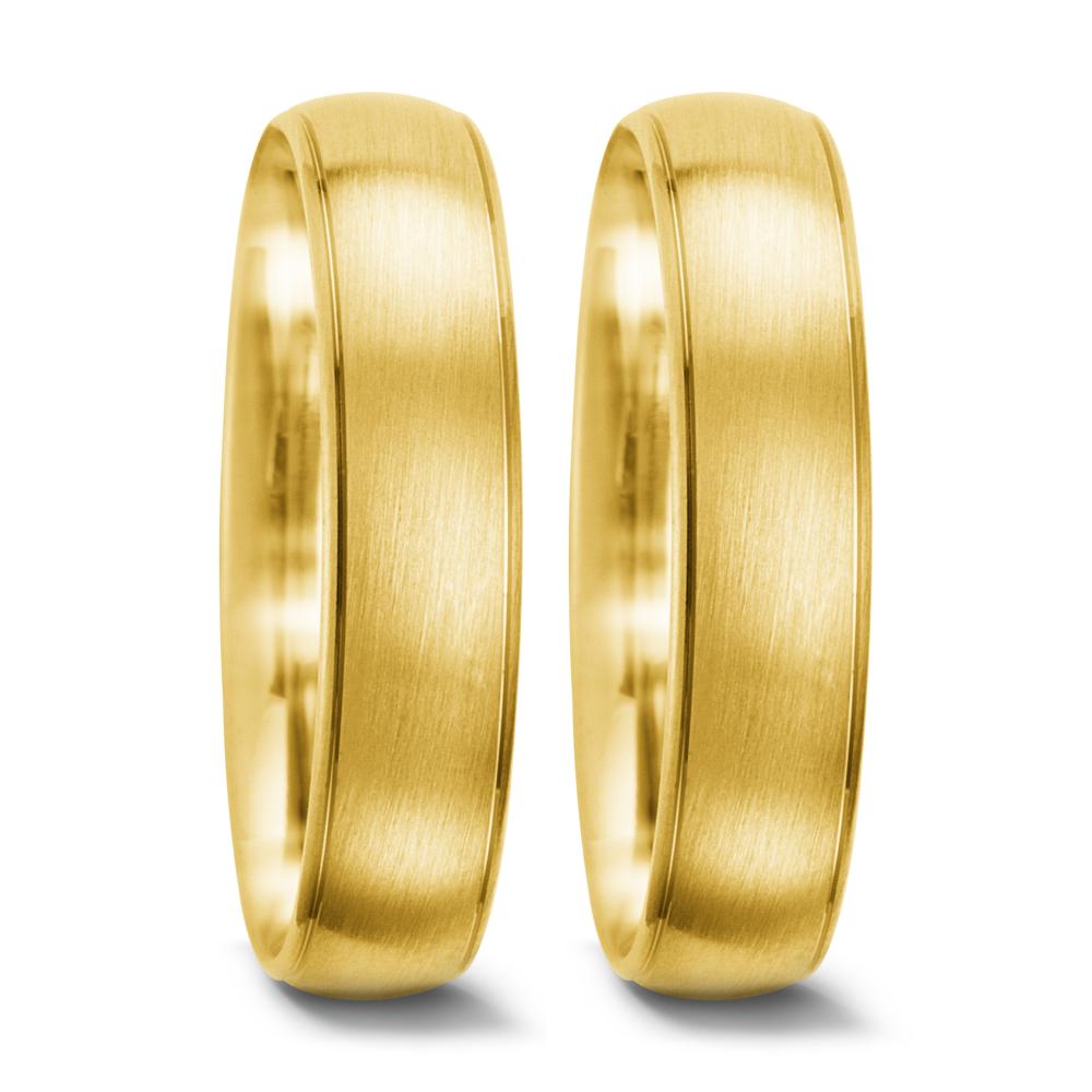 Partnerring 750/18 K Gelbgold