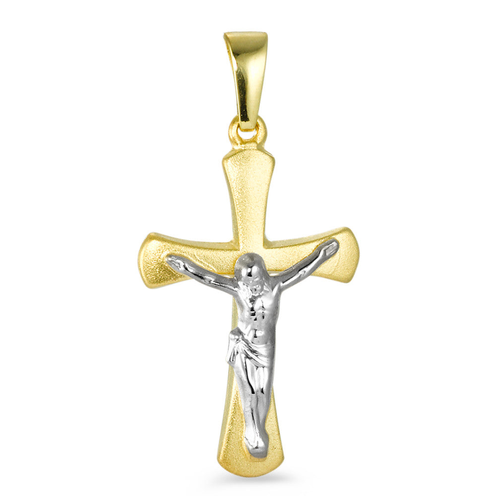 Pendentif Or jaune 18K Croix