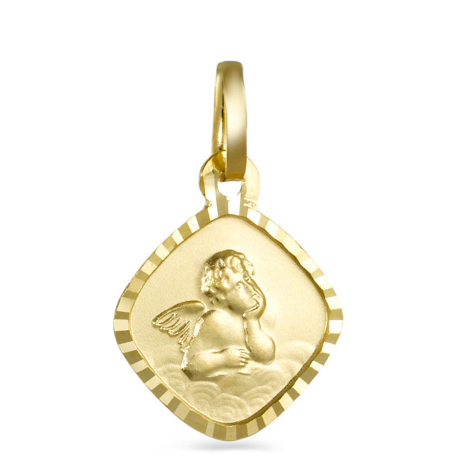 Pendentif Or jaune 18K Signe Astrologique Verseau