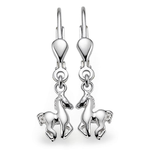 Pendant d'oreilles Argent Cheval