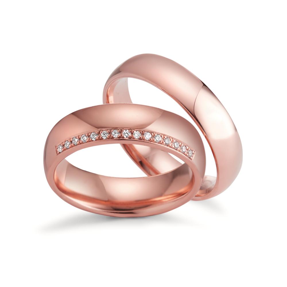 Partnerring 750/18 K Rosegold