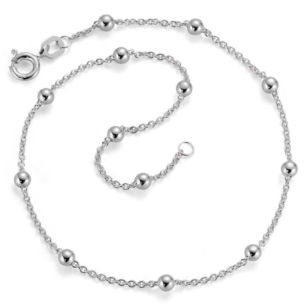 Chaînette de cheville Argent 25 cm Ø1 mm