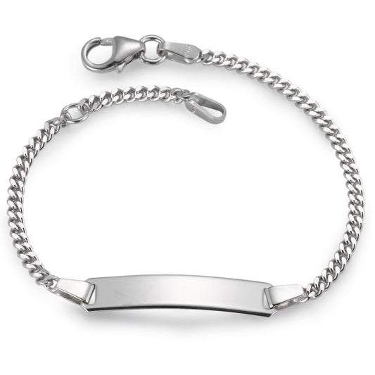 Bracciale con incisione Oro bianco 375/9K 12-14 cm