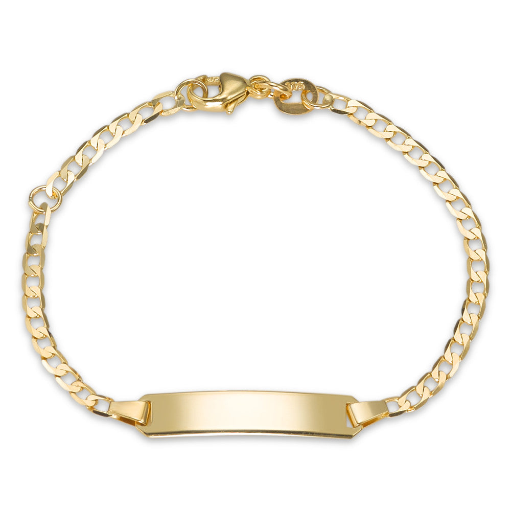 Bracciale con incisione Oro giallo 375/9K 12-14 cm