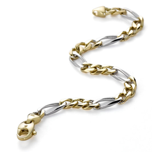 Collier Or jaune 18K, Or blanc 18K 50 cm