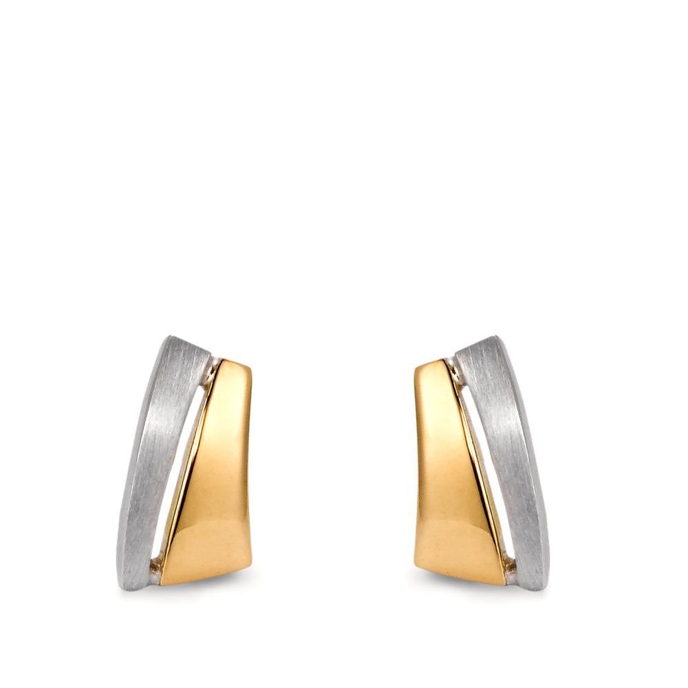 Clous d'oreilles Or jaune 18K, Or blanc 18K