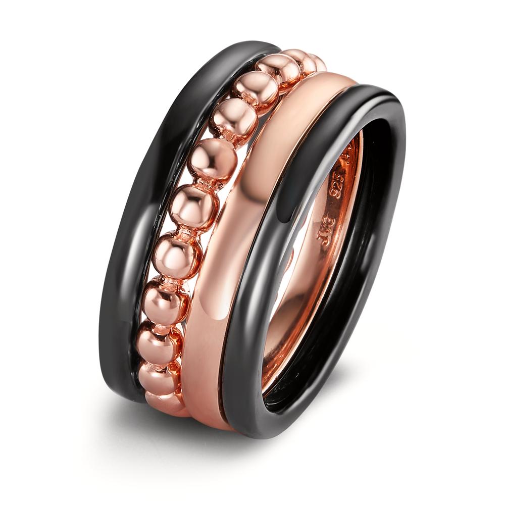 Bague à superposer Argent rosé PVD