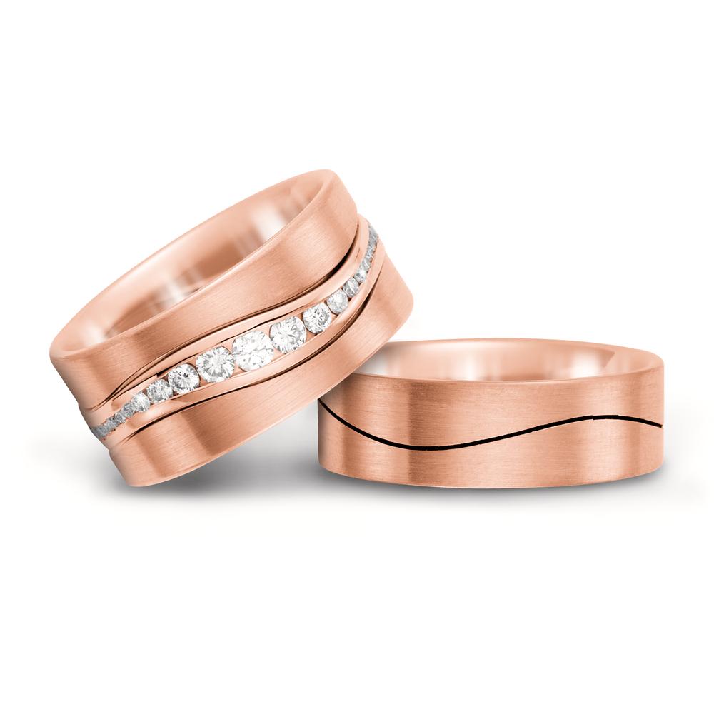 Partnerring 750/18 K Rosegold