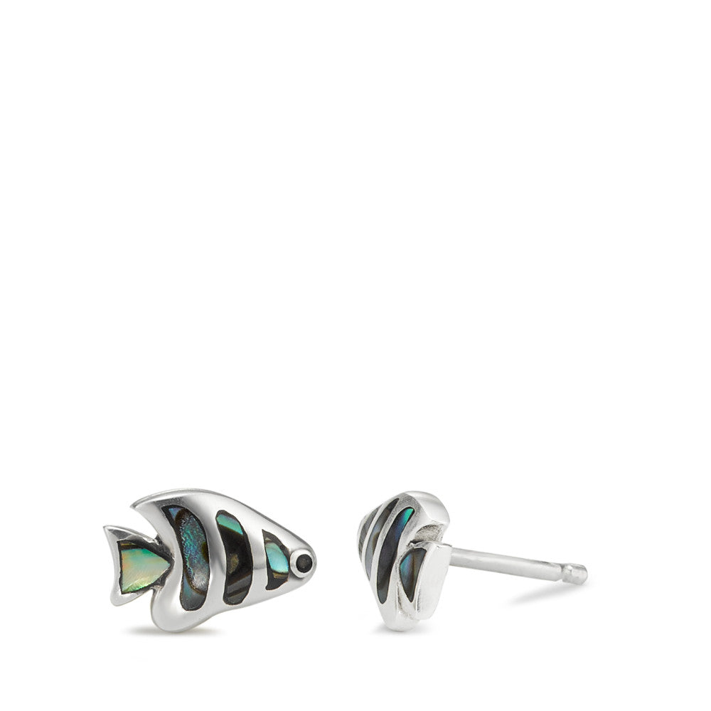 Ohrstecker Silber Abalone