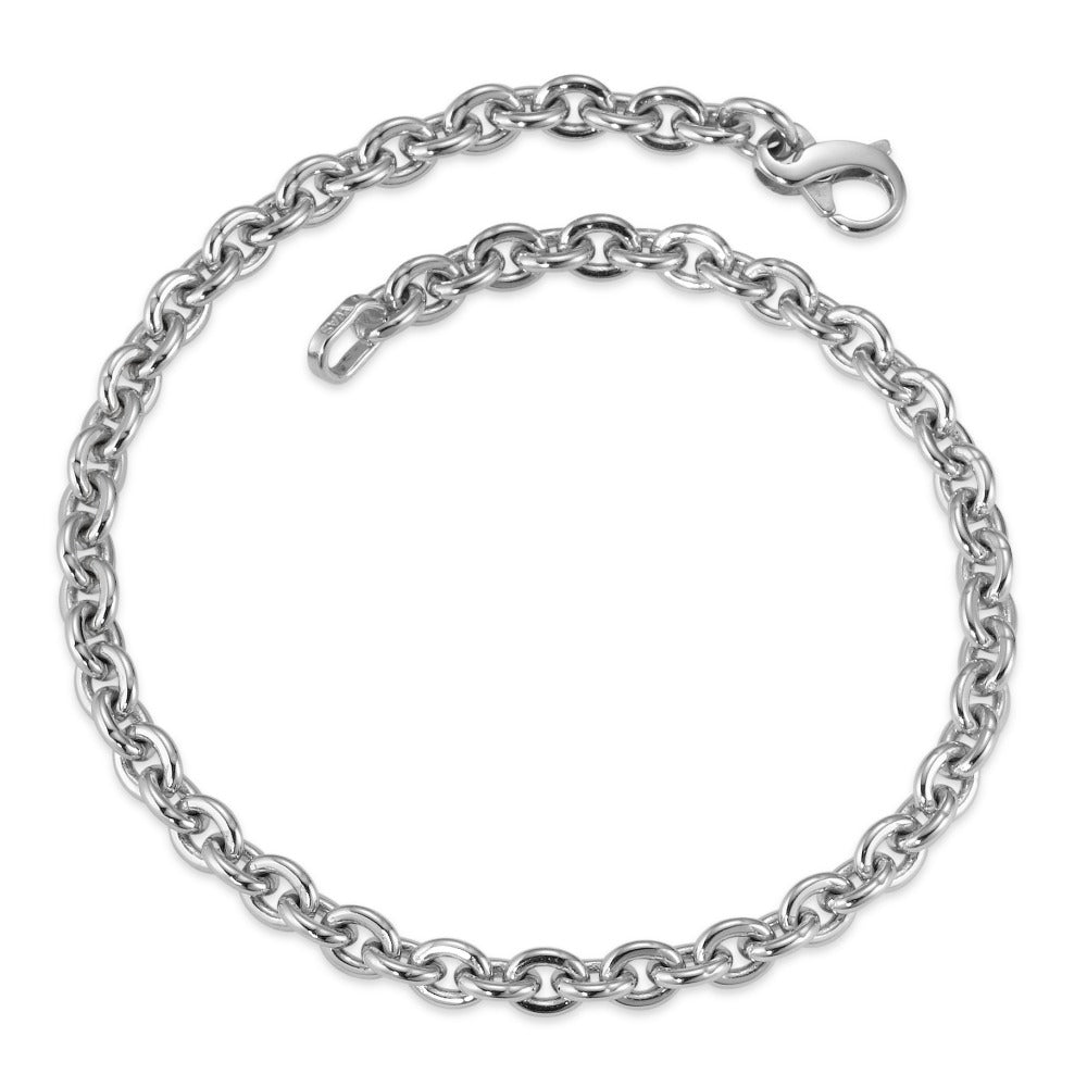 Bracelet Or blanc 9K 19 cm Ø4 mm