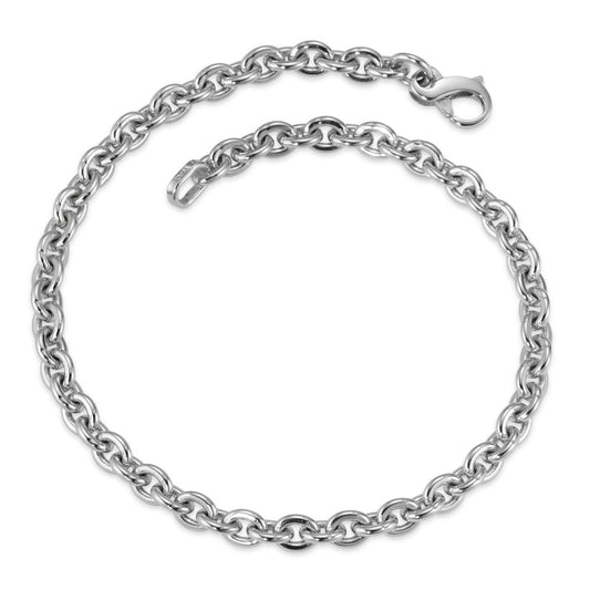 Bracciale Oro bianco 375/9K 19 cm Ø4 mm