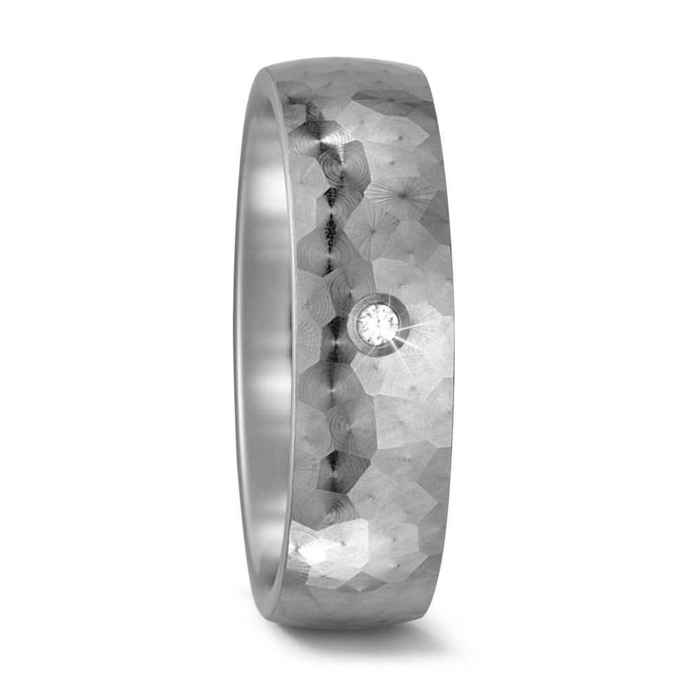 Partnerring Titan Diamant 0.03 ct, w-si