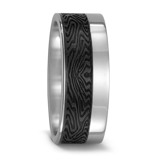 Bague Titane, Carbone