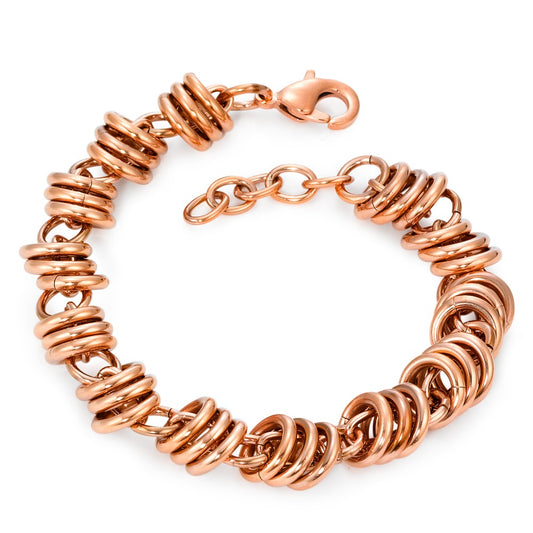 Bracelet Acier inoxydable rosé PVD Ø10 mm