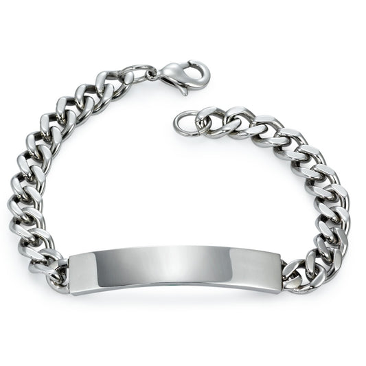 Bracciale con incisione Acciaio inossidabile 21 cm