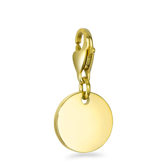 Charms Acier inoxydable jaune PVD Ø15 mm