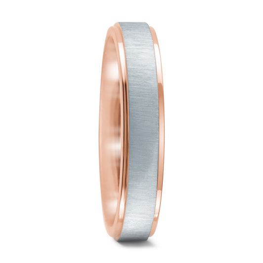 Bague Acier inoxydable rosé PVD