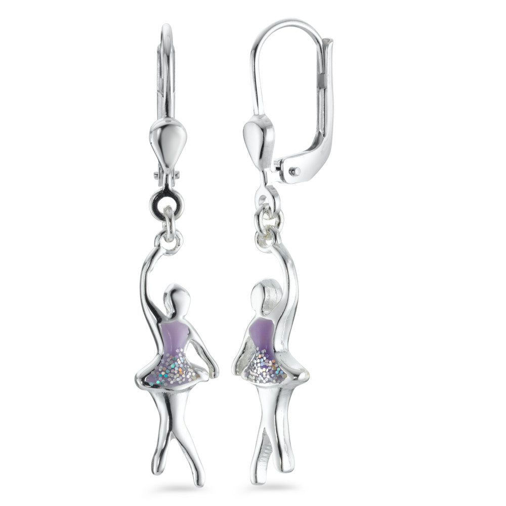 Orecchini Argento laccato Balletto