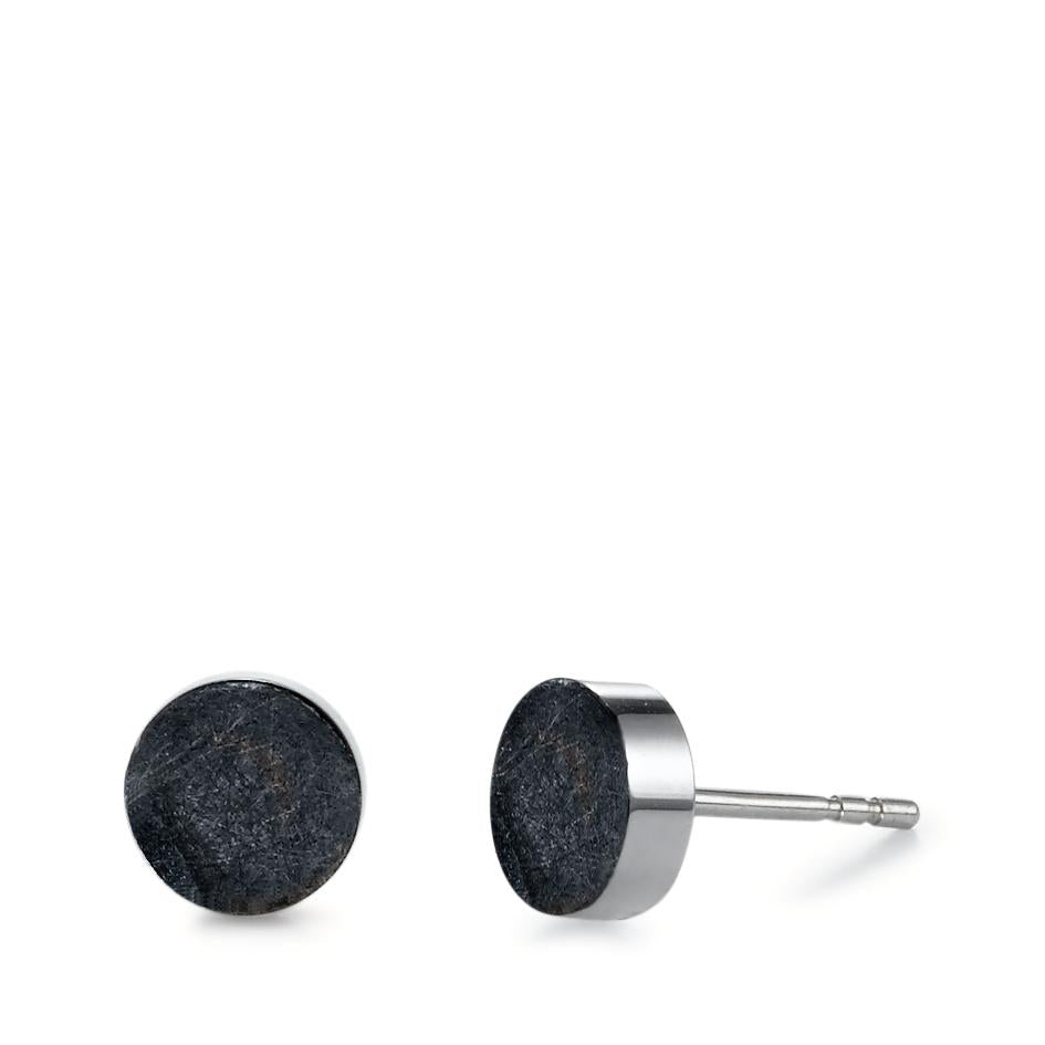 Clous d'oreilles Acier inoxydable PVD Ø7 mm