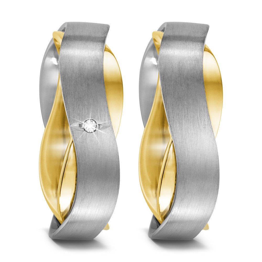 Alliance Or blanc 18K, Or jaune 18K