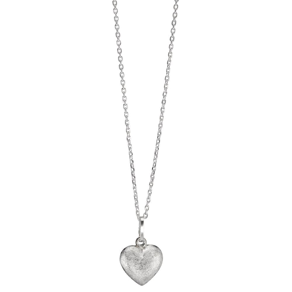 Chaînette avec pendentif Argent Coeur 40-42 cm Ø10 mm