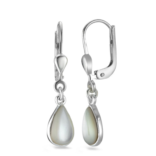 Pendant d'oreilles Argent nacre