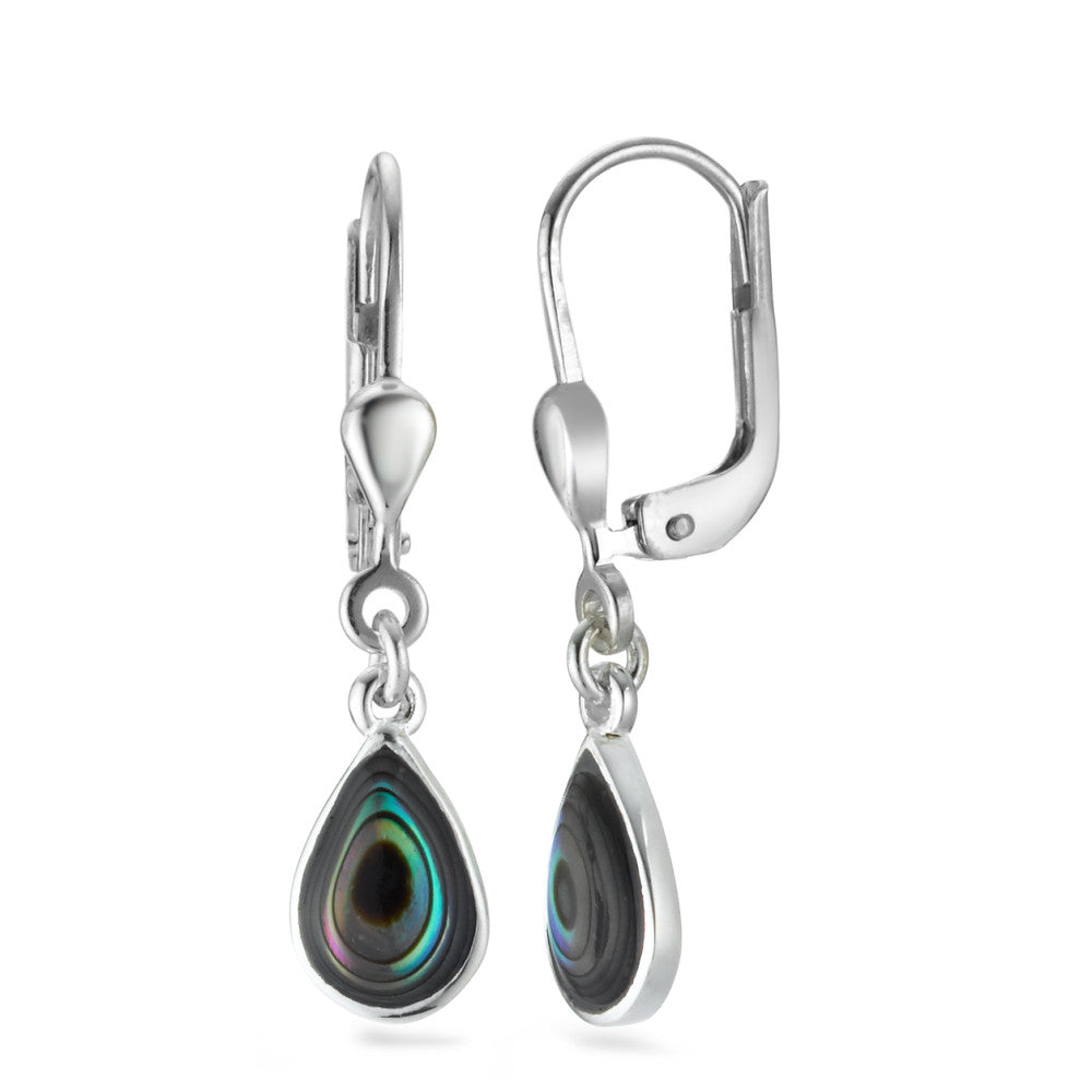 Pendant d'oreilles Argent Abalone