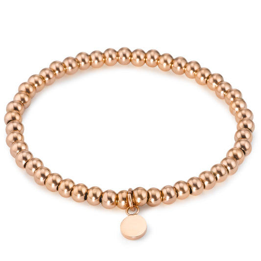 Bracelet Acier inoxydable rosé PVD 19 cm Ø5 mm