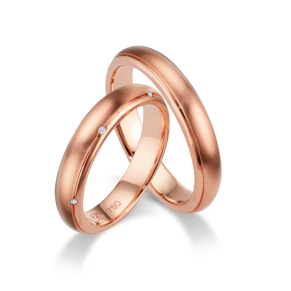 Alliance Or rose 18K