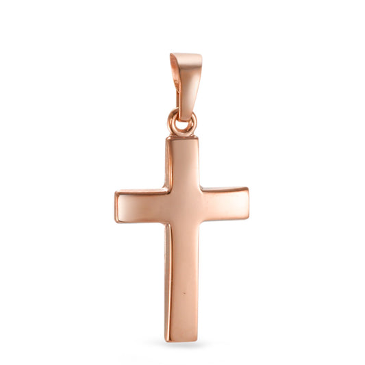 Pendentif Or rouge 18K Croix