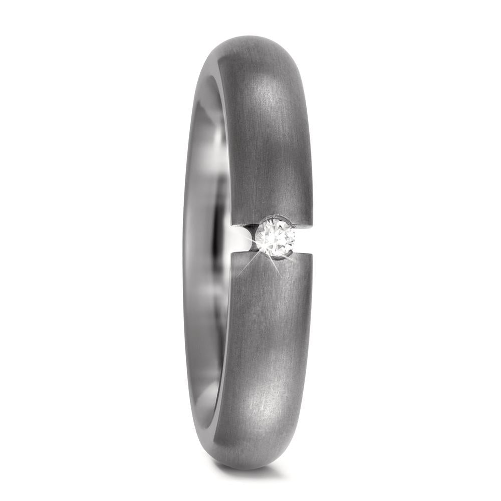 Partnerring Titan Diamant 0.03 ct, w-si