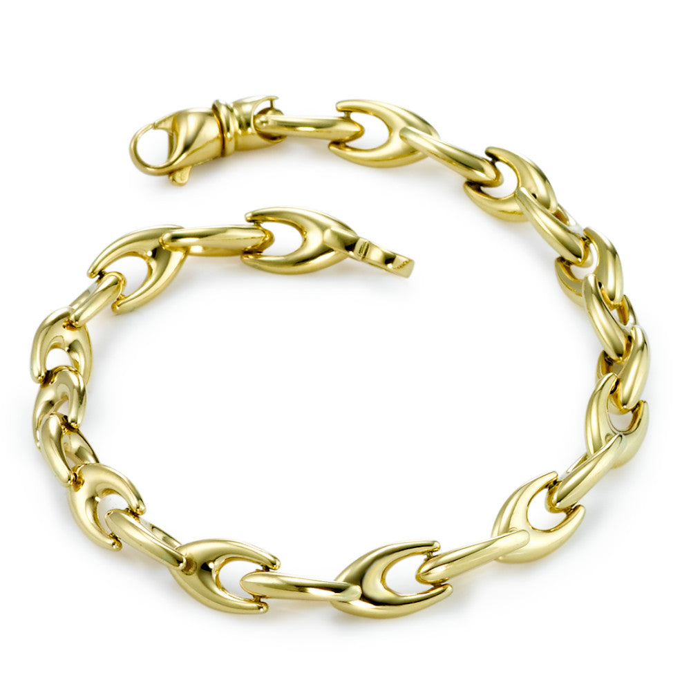 Bracelet Or jaune 18K 19 cm Ø6 mm