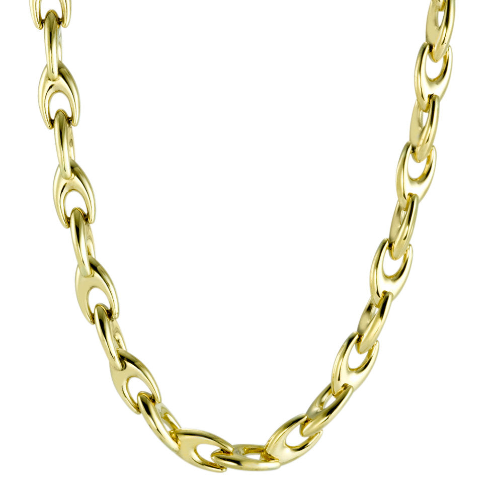 Collier Or jaune 18K 45 cm Ø6 mm