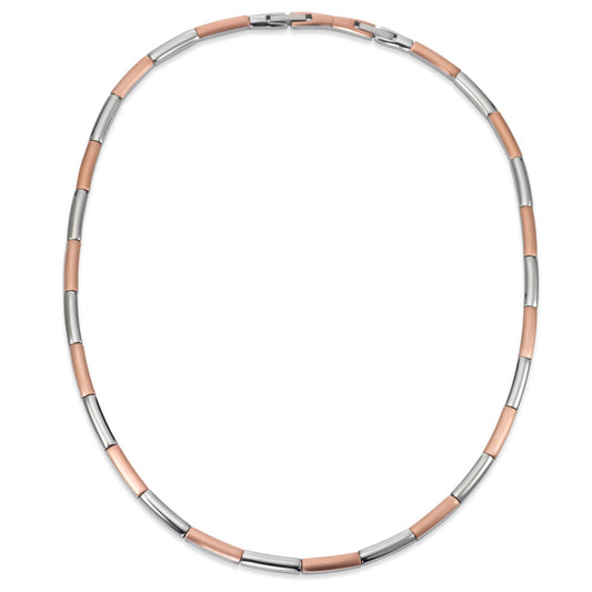 Collier Acier inoxydable rosé PVD 42-45 cm