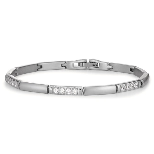 Bracciale Acciaio inossidabile Zirconia 19 cm