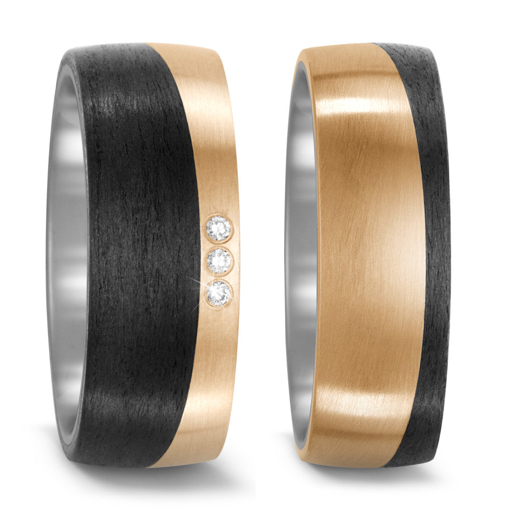 Partnerring Titan, Bronze, Carbon