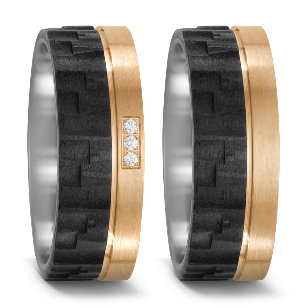 Partnerring Titan, Bronze, Carbon