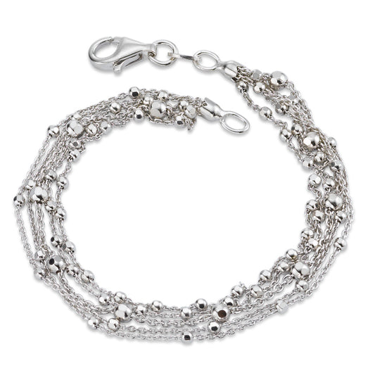 Bracelet Argent Rhodié 18 cm