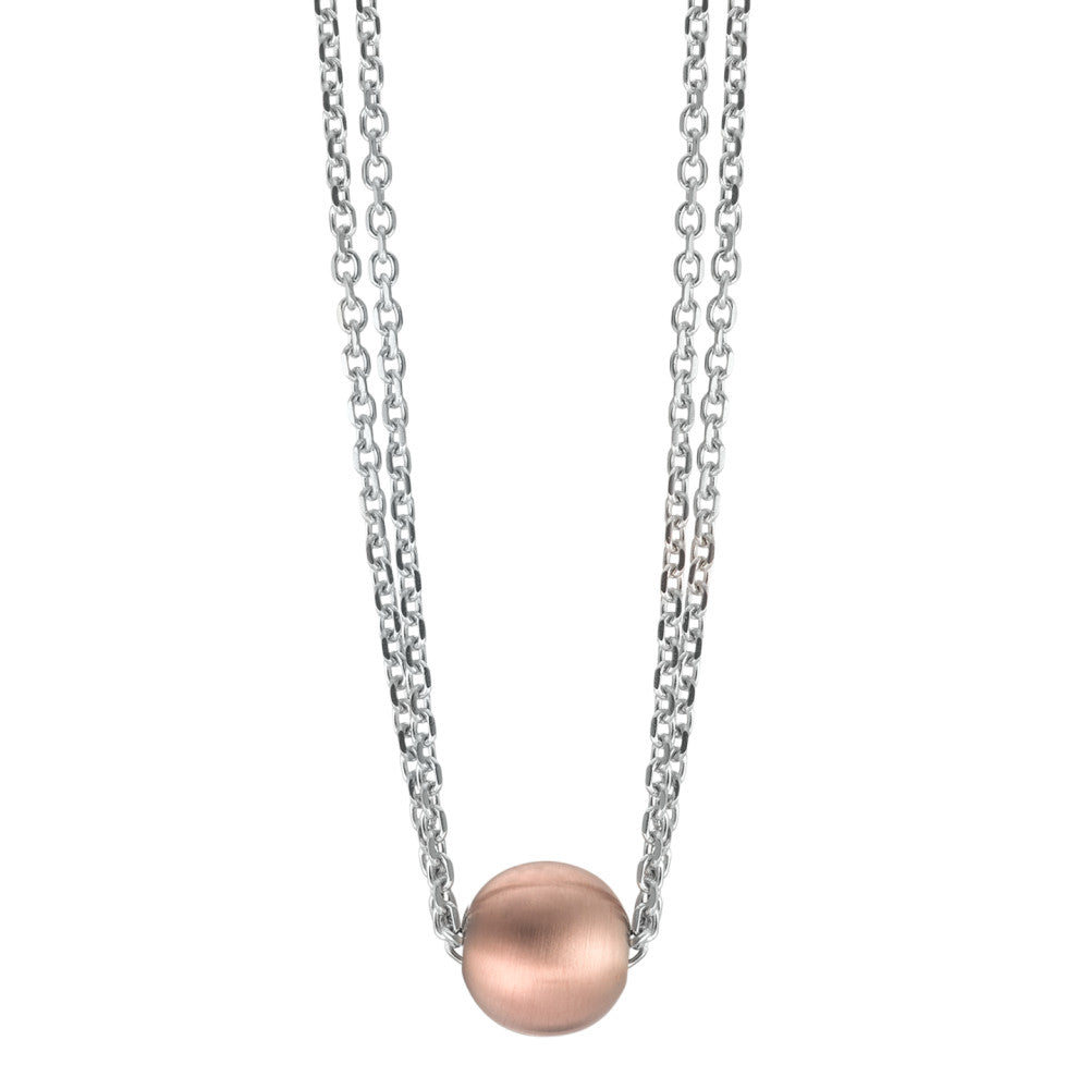 Collier Acier inoxydable rosé PVD 42-45 cm