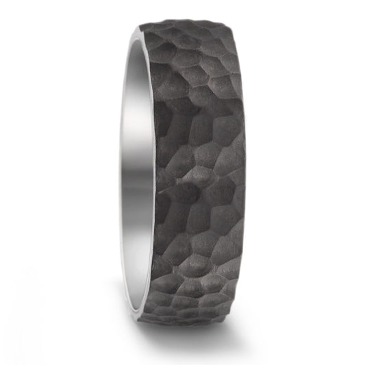 Partnerring Edelstahl, Carbon