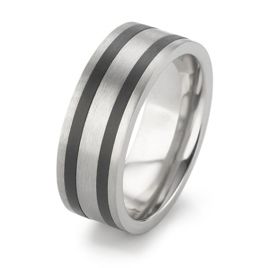 Bague Acier inoxydable, Carbone