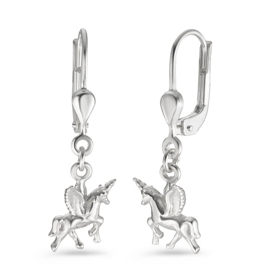 Pendant d'oreilles Argent Licorne