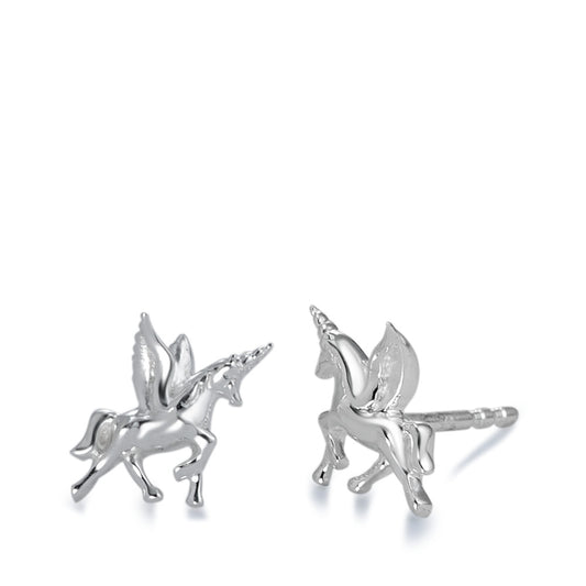 Clous d'oreilles Argent Licorne